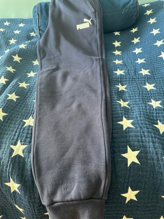 Pantalón chándal Puma azul oscuro