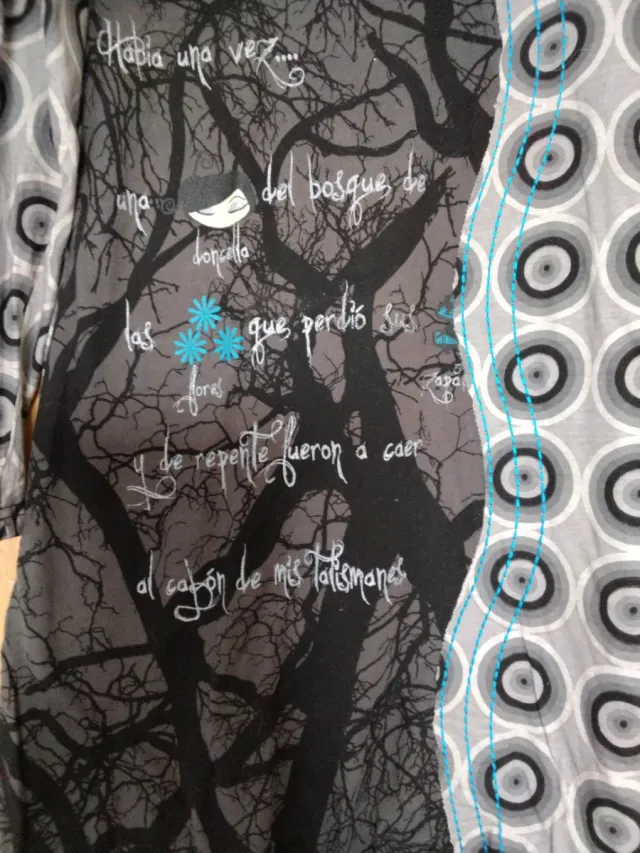 Vestido Desigual Niña Talla 9/10