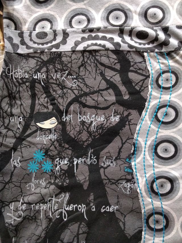 Vestido Desigual Niña Talla 9/10