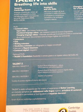 Talent Level 2 Student's Book/Workbook Combo wi...