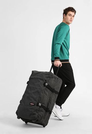 Maleta Eastpak Tranverz L Negra/Gris