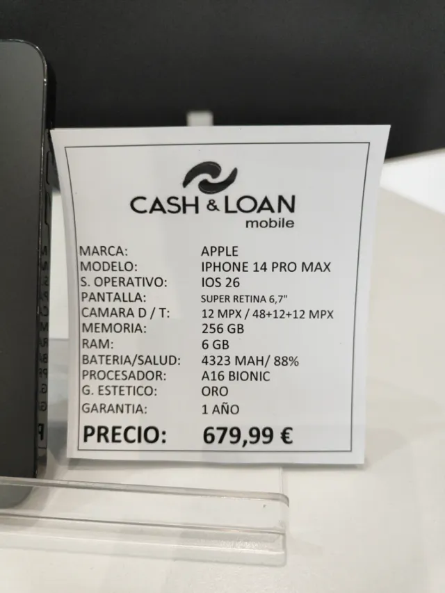 iPhone 14 Pro Max 256GB