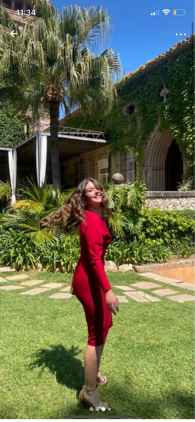 Vestido Adolfo Dominguez mangas japonesas