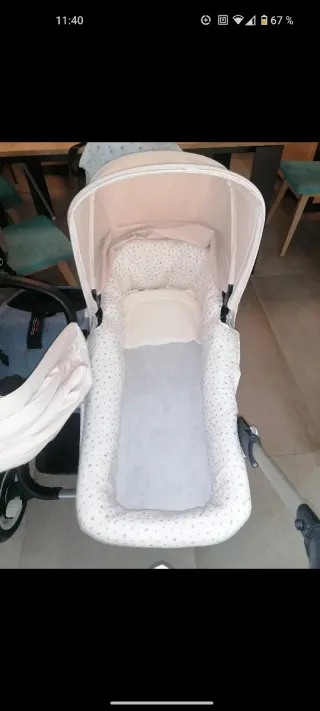 Pack cubrecapazo bebé flores, bolso y más