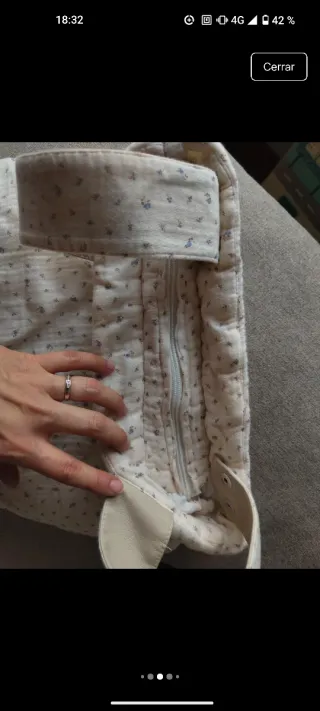 Pack cubrecapazo bebé flores, bolso y más