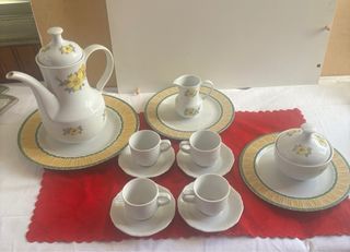 Servizio Tè/Caffè Brocca Zuccheriera