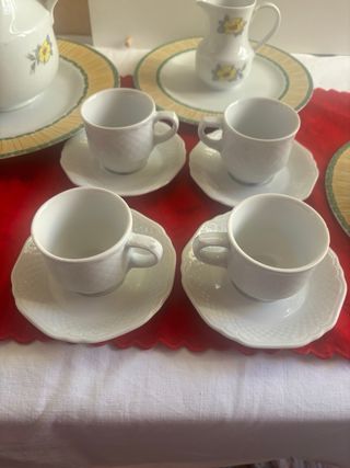 Servizio Tè/Caffè Brocca Zuccheriera