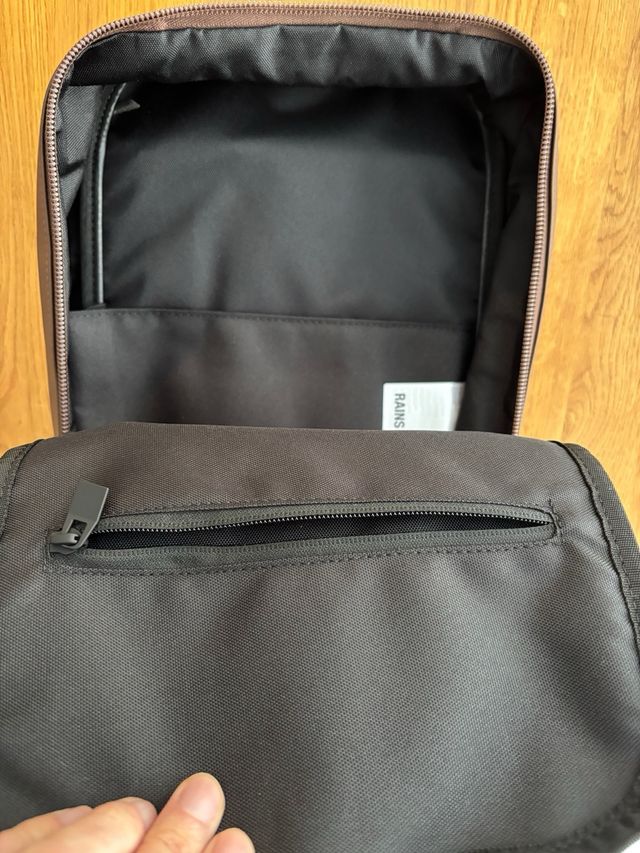 Mochila Rains Marrón y Azul