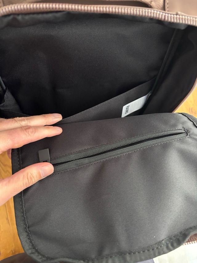 Mochila Rains Marrón y Azul