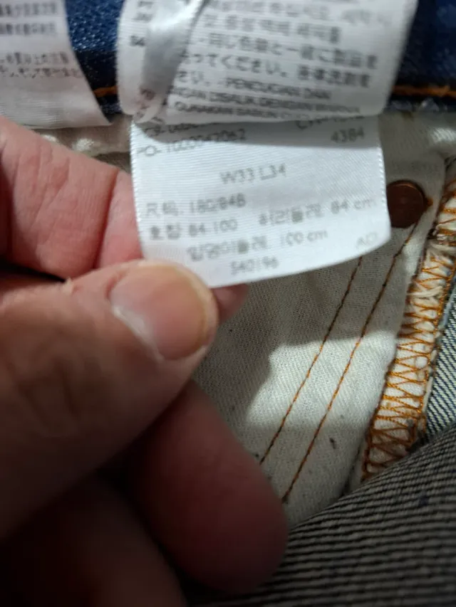 Levi's 501 jeans W33 L34