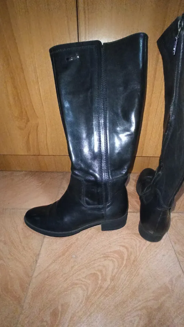 Botas altas Geox negras