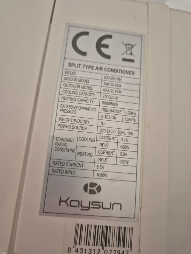 2 Aires Acondicionados y calefaccion bomba