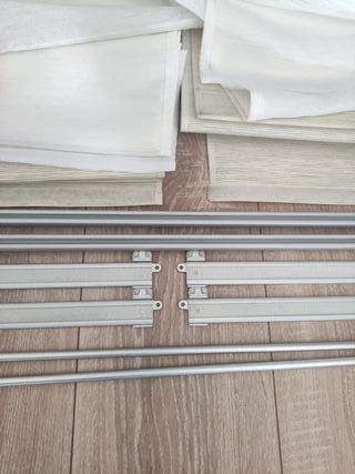 Raíles y cortinas