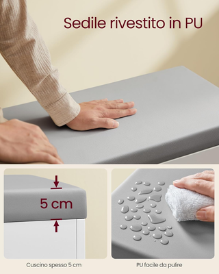 Panca Scarpiera, Scarpiera Ingresso con Sedile Imb