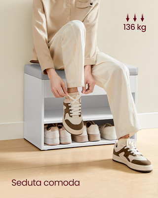 Panca Scarpiera, Scarpiera Ingresso con Sedile Imb
