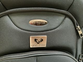 Mochila de  ordenador UPV EHU Samsonite Negra.