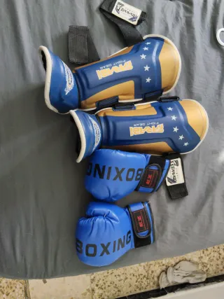 Protecciones Boxeo y Guantes