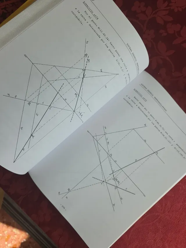 Geometría Descriptiva. Sistema diédrico.