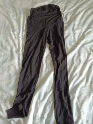 Leggings premamá negros