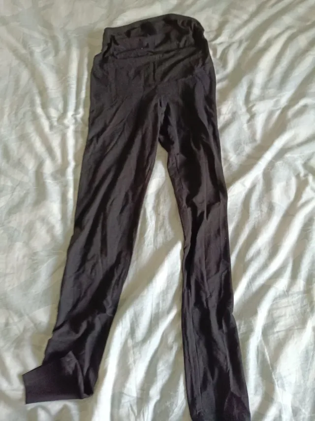 Leggings premamá negros