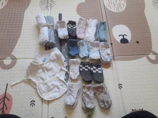Calzini e mussole per neonati