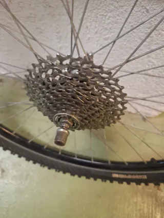 Rueda Bicicleta 26 con Cassette 11/36