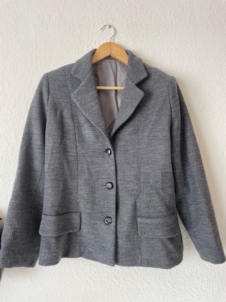 Chaqueta americana gris