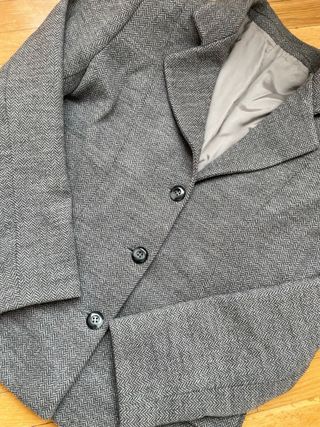 Chaqueta americana gris