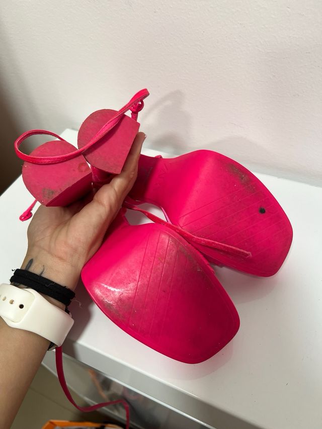 Sandali con tacco Zara