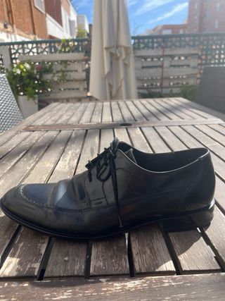 Zapatos Sociales Negros Lloyd Gabon