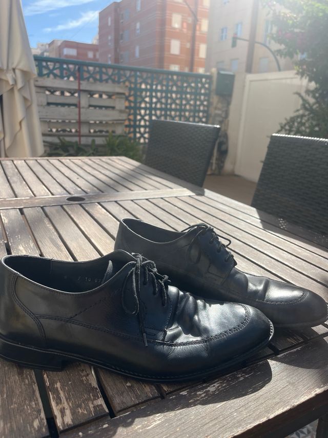 Zapatos Sociales Negros Lloyd Gabon