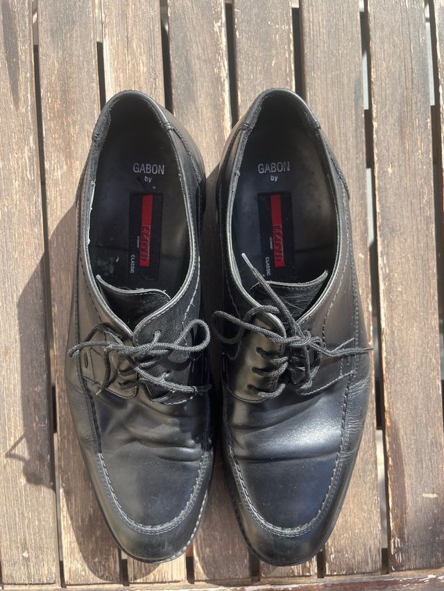 Zapatos Sociales Negros Lloyd Gabon