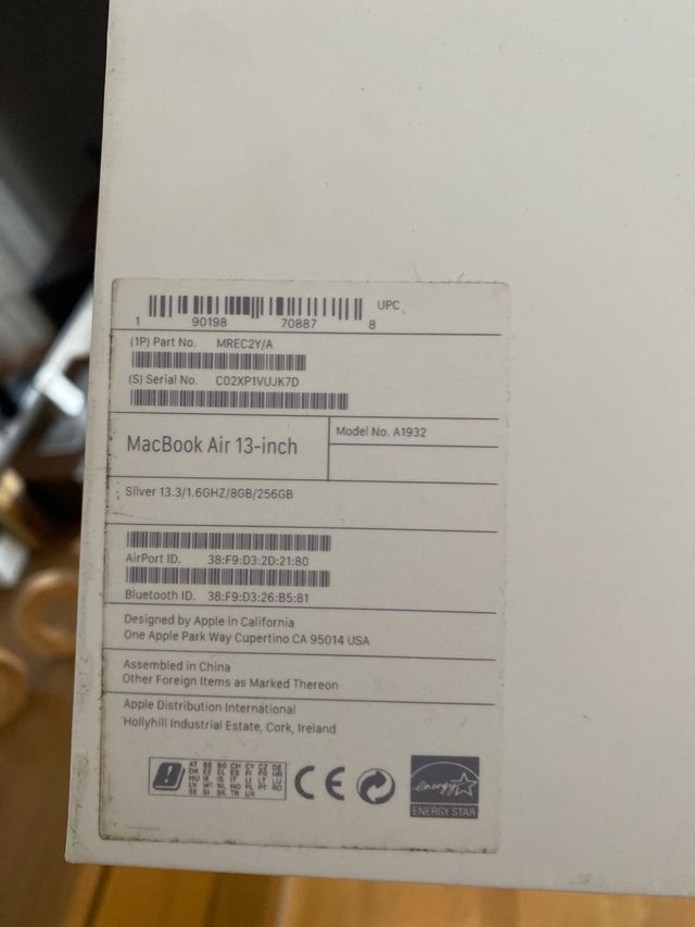 MacBook Air 13 Plata NEGOCIABLE!!