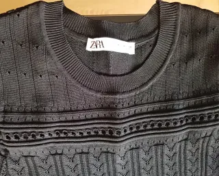 Vestido punto Zara Talla M