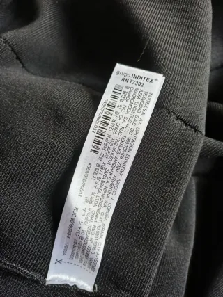 Vestido punto Zara Talla M