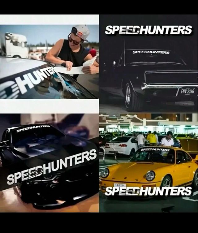 Pegatina Parasol Speedhunters 100cm