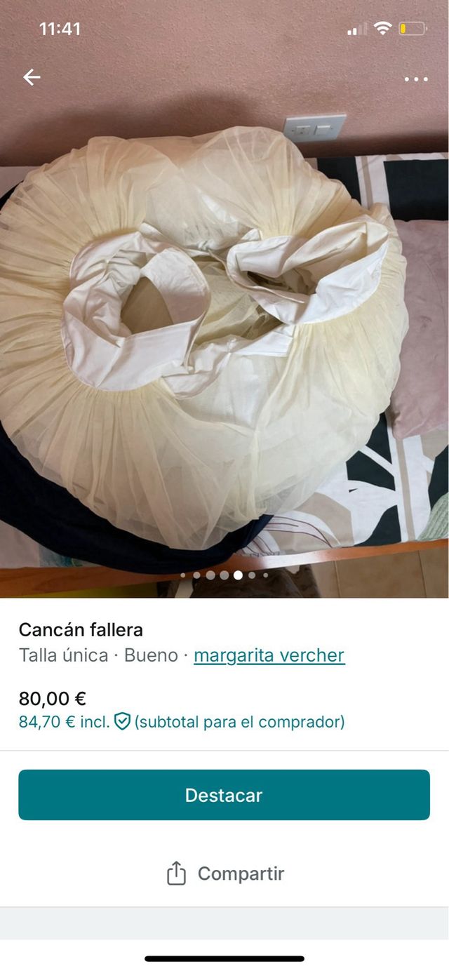 Cancán fallera Margarita Vercher