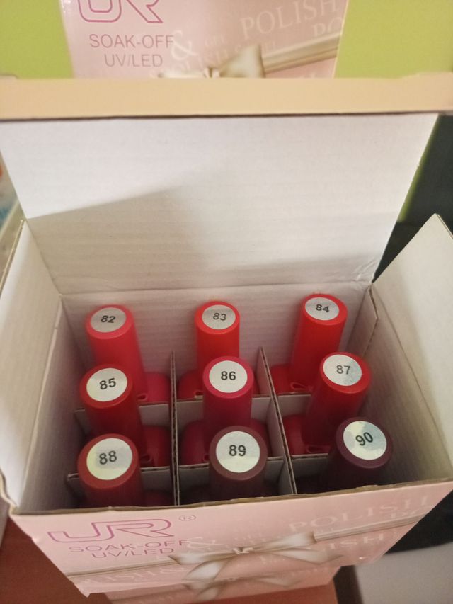 Esmaltes JR Soak-Off UV/LED