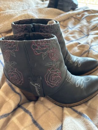 Botines Guess Piel Mujer Talla 39