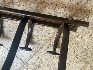 Appendiabiti in legno con 3 ganci