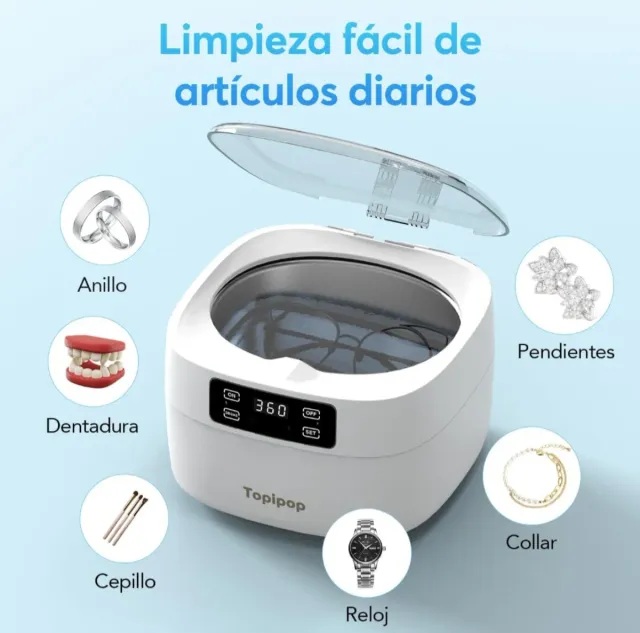 Limpiador Ultrasónico Topipop