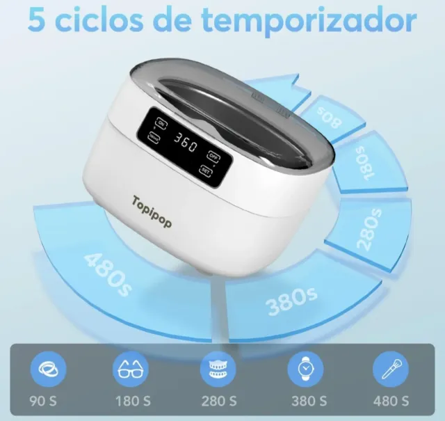 Limpiador Ultrasónico Topipop