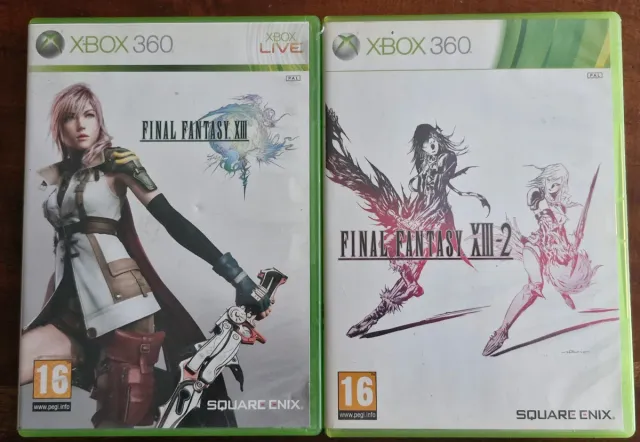 🇪🇦 Final Fantasy XIII e XIII-2 para Xbox 360