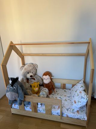 Lettino Montessori in Legno per Bambini