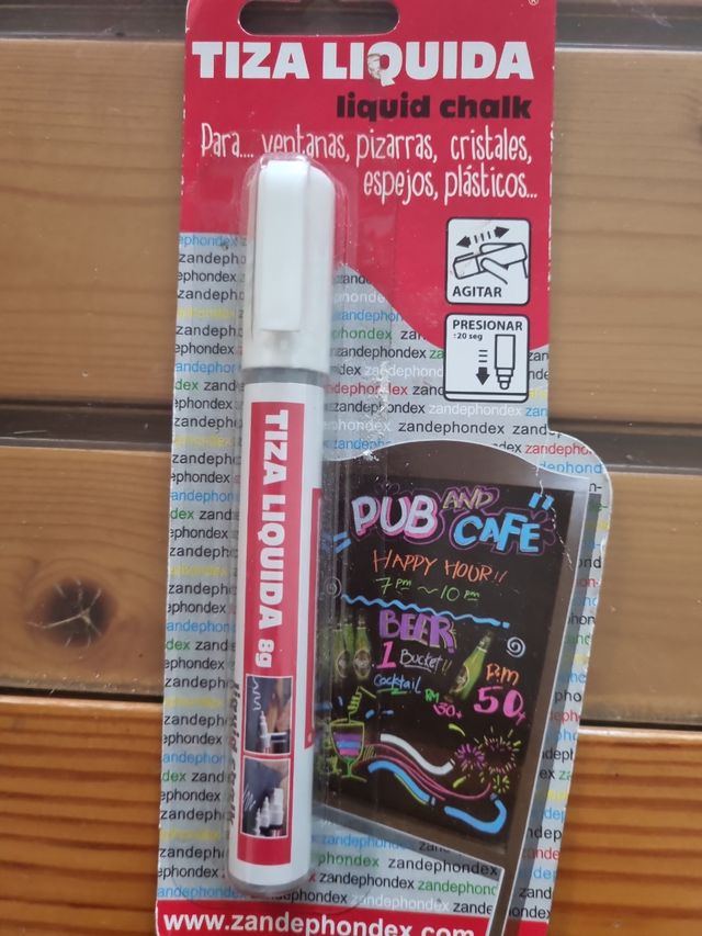 Gesso Liquido Bianco per Lavagne