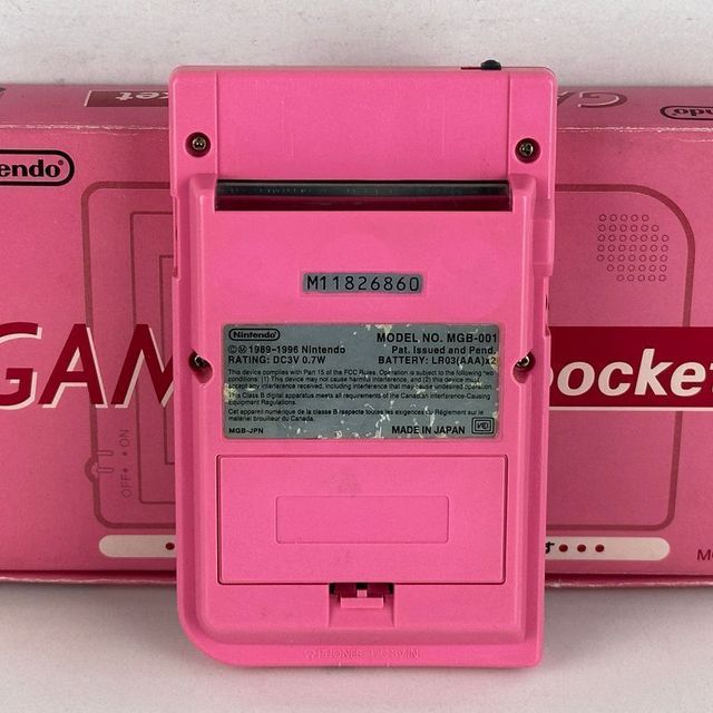 Nintendo Game Boy Pocket Pink MGB-001
