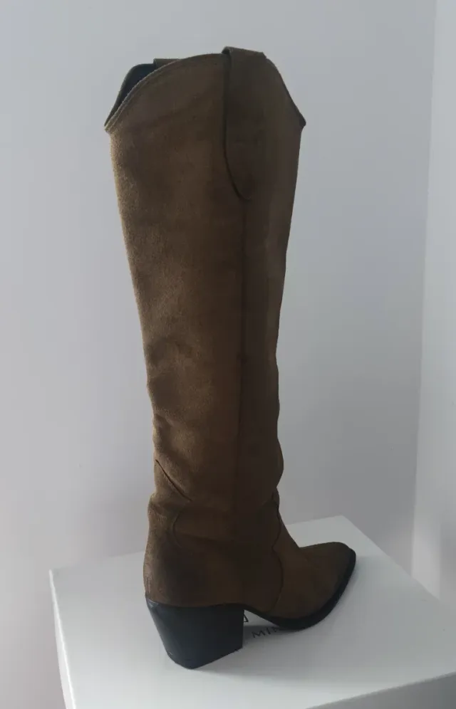 Botas Cowboy Suede Talla 37