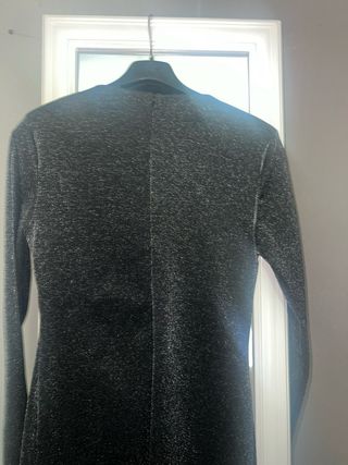 Mini abito LALALAND nero glitter