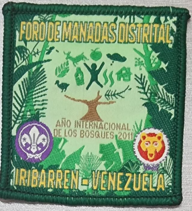 SET 02 - 10 INSIGNIAS SCOUTS DE VENEZUELA