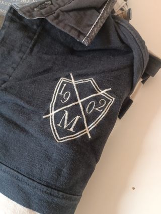 Polo Sfera Rayas Azul y Blanco Talla L